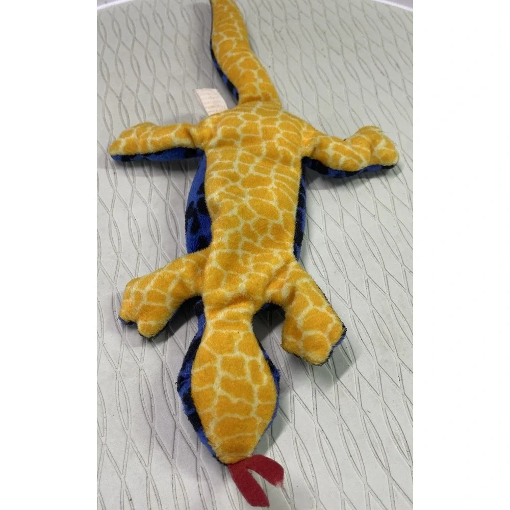 Vintage Lizzy The Lizard‎ Ty Beanie Babies Collection Stuffed Plush 12